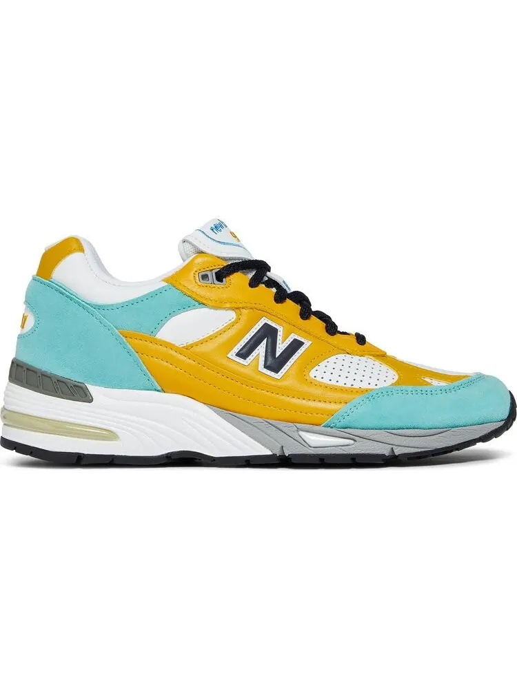 Кроссовки New Balance Sneakersnstuff x 991 Made in England 'Secret Colorway' — изображение 1 из 8, желтый