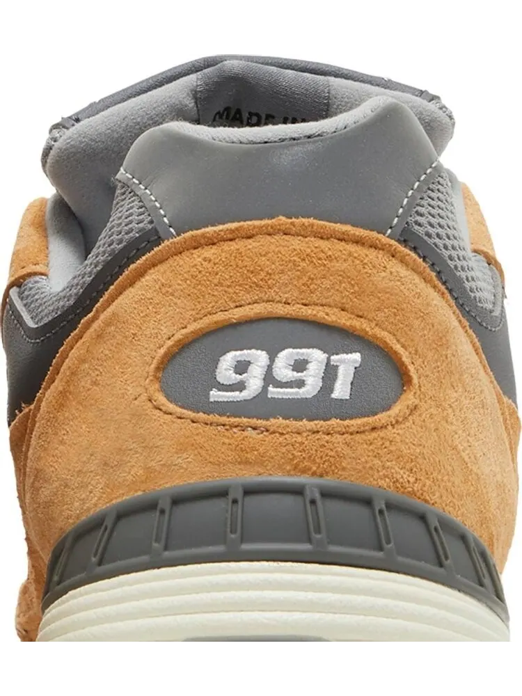 Кроссовки New Balance 991 'Tan Grey' Made in England — изображение 7 из 8, бежевый