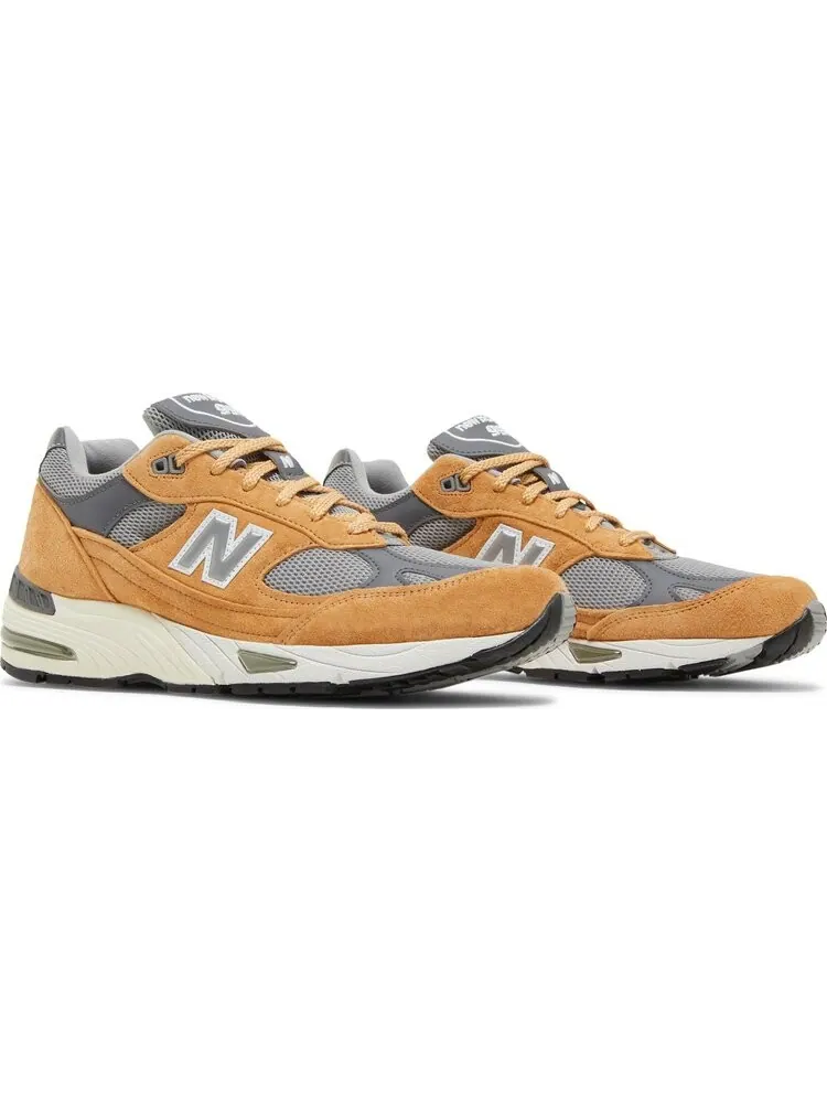 Кроссовки New Balance 991 'Tan Grey' Made in England — изображение 8 из 8, бежевый