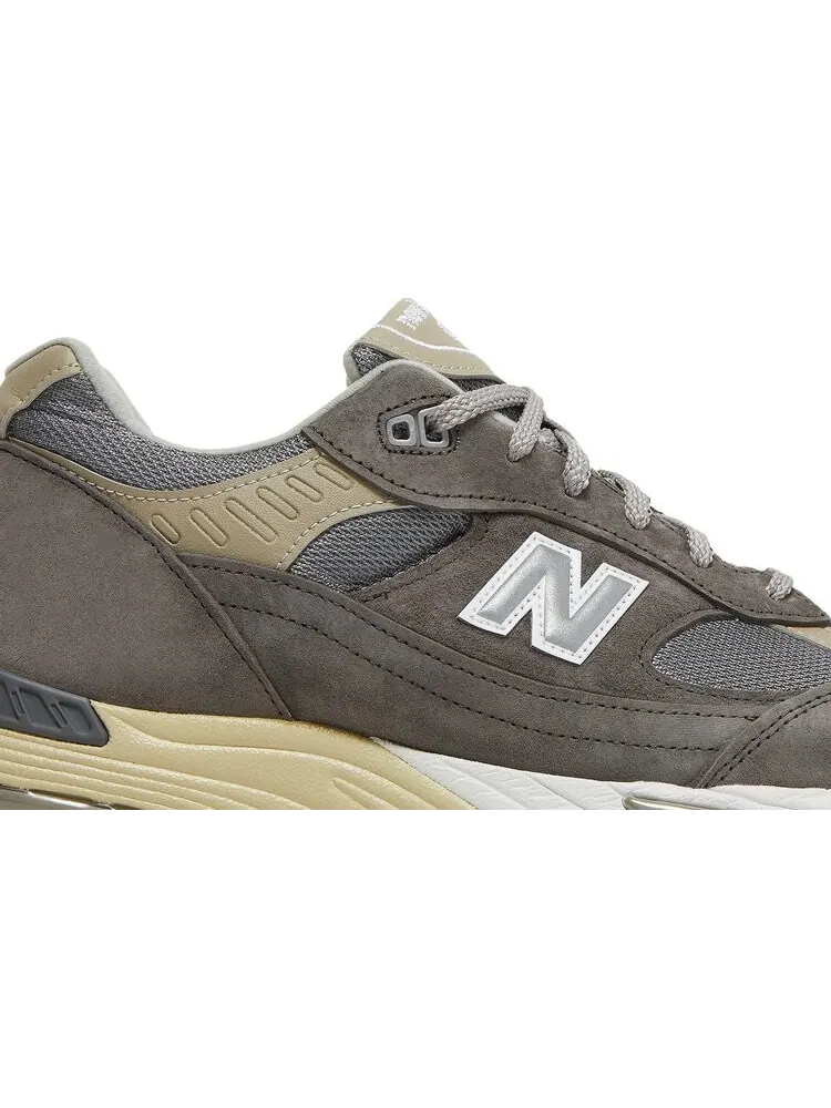 Кроссовки New Balance 991 Made in England '40th Anniversary' — изображение 2 из 8, серый