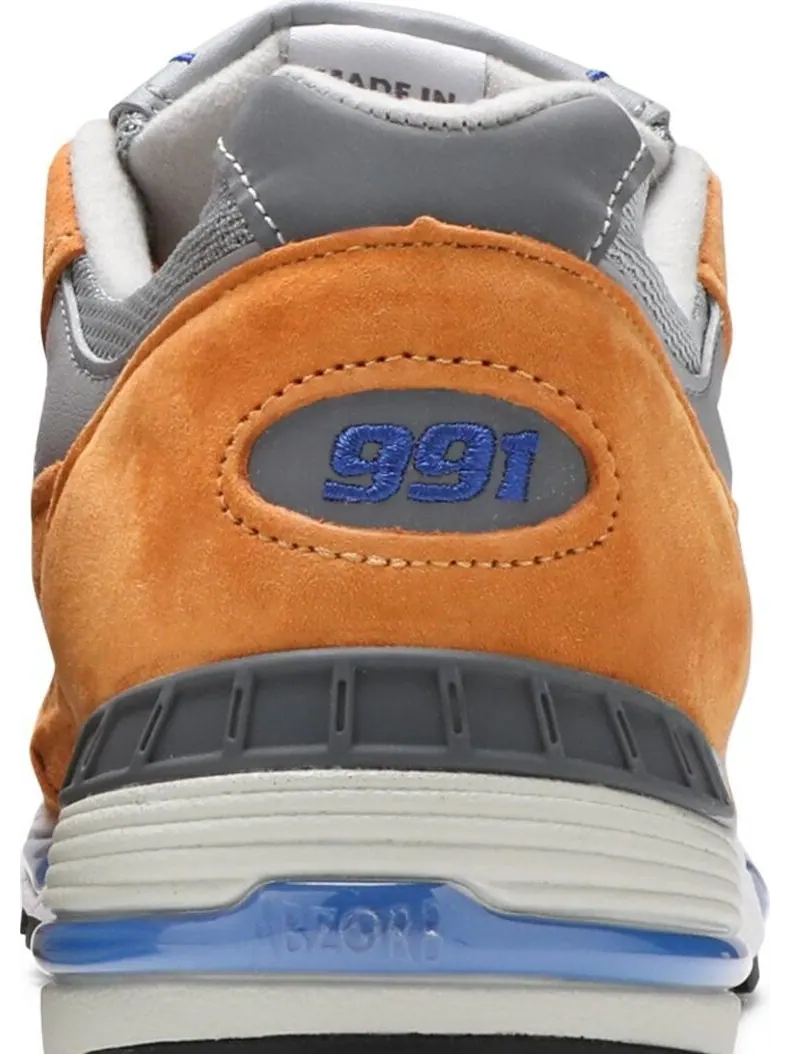 Кроссовки New Balance 991 Made In England 'Yellow Blue' — изображение 7 из 8, желтый