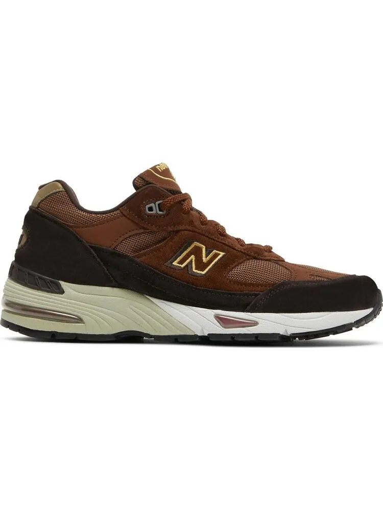 Кроссовки New Balance 991 Made in England 'Chinese New Year - Year Of The Ox' — изображение 1 из 8, коричневый