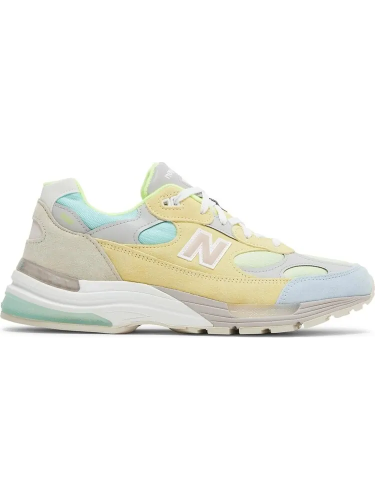 Кроссовки New Balance 992 Made in USA — изображение 1 из 8, кремовый/желтый