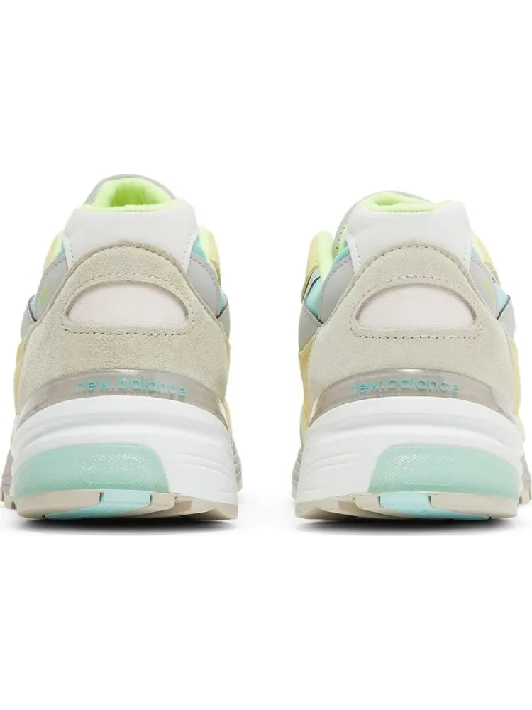 Кроссовки New Balance 992 Made in USA — изображение 6 из 8, кремовый/желтый