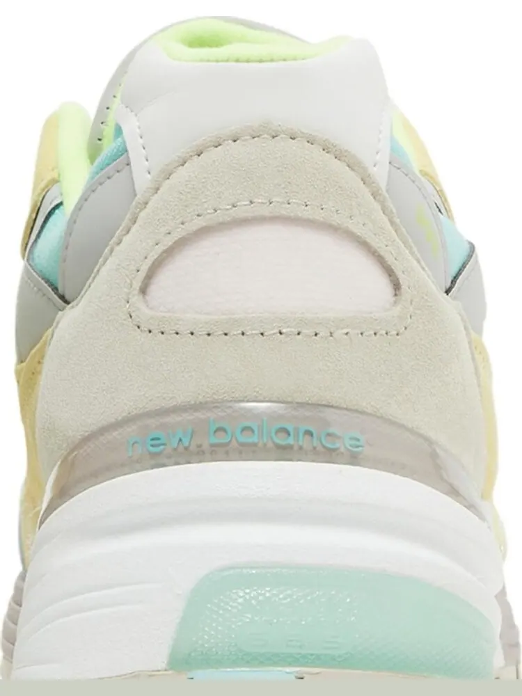Кроссовки New Balance 992 Made in USA — изображение 7 из 8, кремовый/желтый