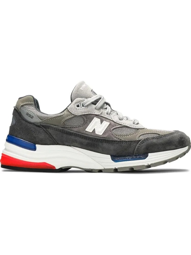 Кроссовки New Balance 992 Made in USA 'Grey' — изображение 1 из 8, серый