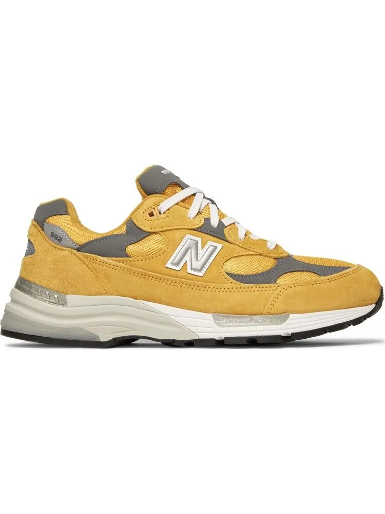 Кроссовки New Balance 992 Made in USA 'Gold Cream' — изображение 1 из 8, золото