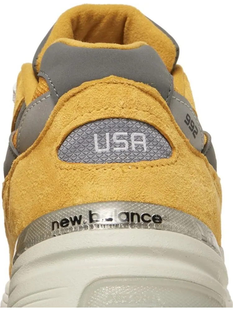 Кроссовки New Balance 992 Made in USA 'Gold Cream' — изображение 7 из 8, золото