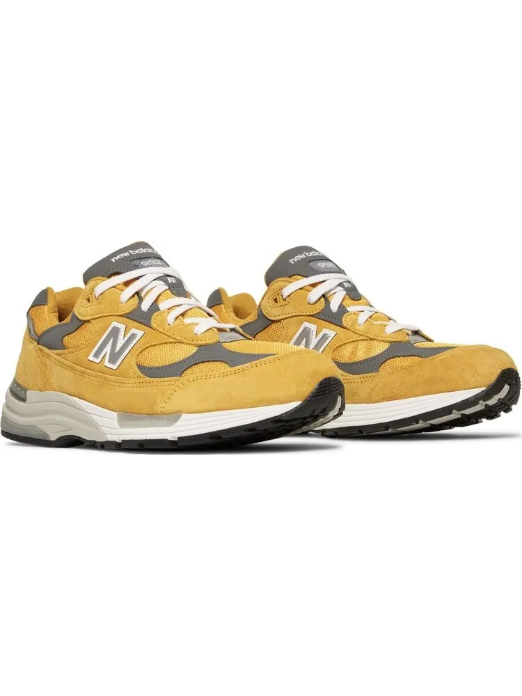 Кроссовки New Balance 992 Made in USA 'Gold Cream' — изображение 8 из 8, золото