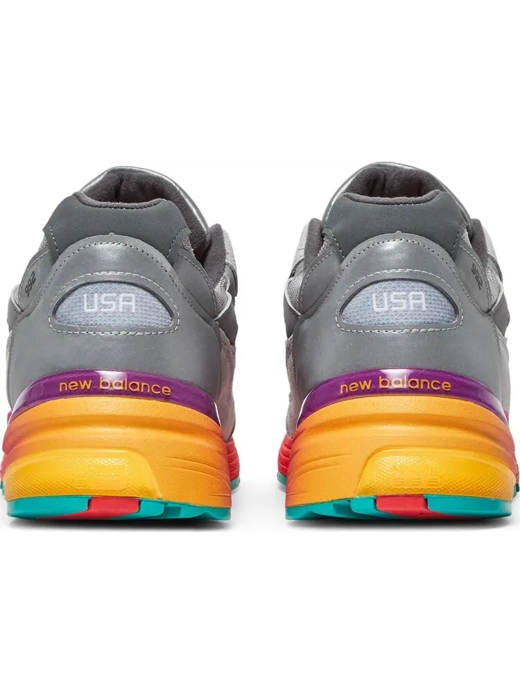 Кроссовки New Balance 992 Made in USA 'Grey Multi' — изображение 6 из 8, серый