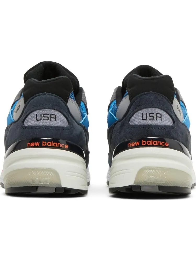 Кроссовки New Balance 992 Made in USA 'Blue Grey' — изображение 6 из 8, синий