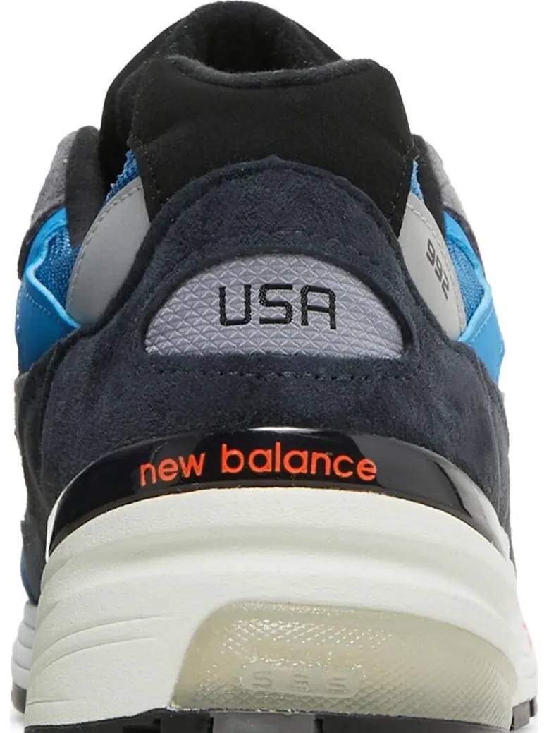 Кроссовки New Balance 992 Made in USA 'Blue Grey' — изображение 7 из 8, синий