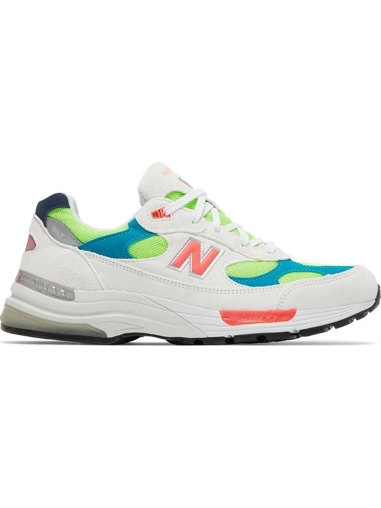Кроссовки New Balance 992 Made in USA 'White Neon' — изображение 1 из 8, белый