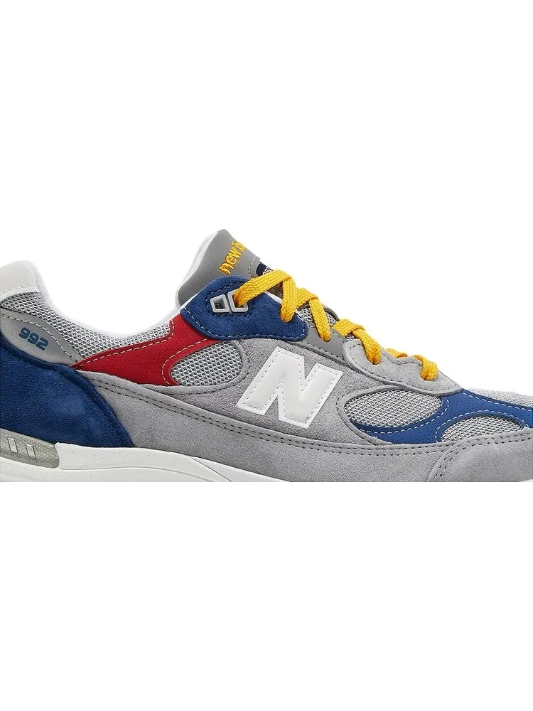 Кроссовки New Balance DTLR x 992 Made in USA 'Varsity' — изображение 2 из 8, серый