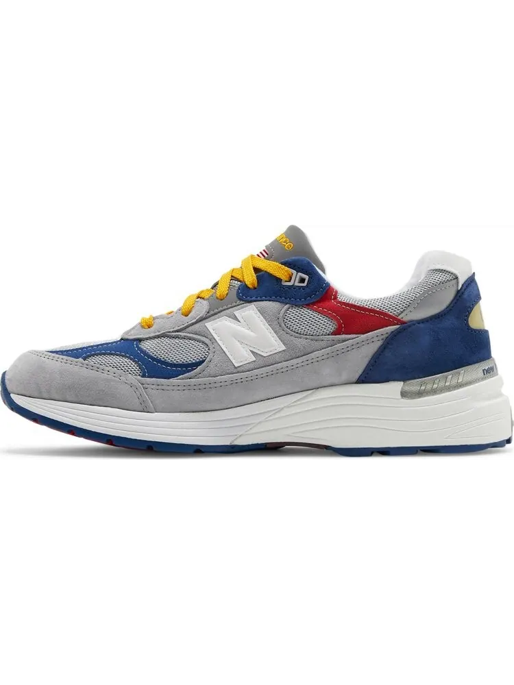 Кроссовки New Balance DTLR x 992 Made in USA 'Varsity' — изображение 3 из 8, серый