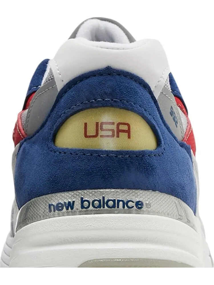 Кроссовки New Balance DTLR x 992 Made in USA 'Varsity' — изображение 7 из 8, серый