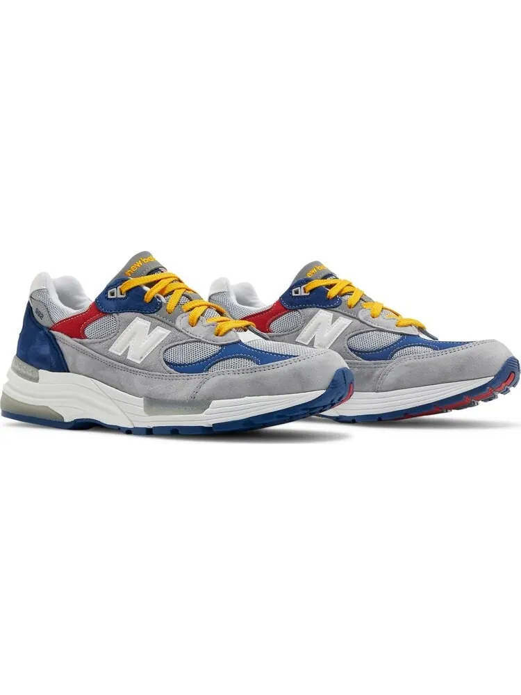 Кроссовки New Balance DTLR x 992 Made in USA 'Varsity' — изображение 8 из 8, серый