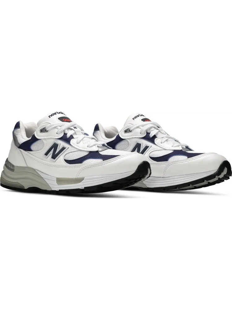 Кроссовки New Balance 992 Made in USA 'White Navy' — изображение 8 из 8, белый