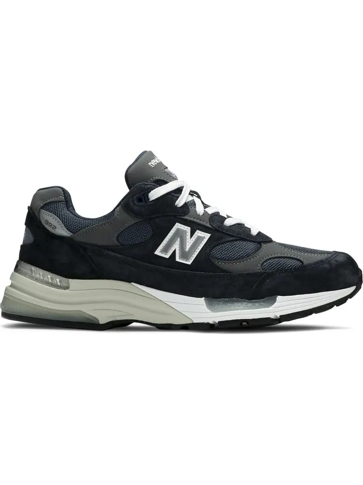 Кроссовки New Balance 992 Made in USA 'Navy Grey' — изображение 1 из 8, синий