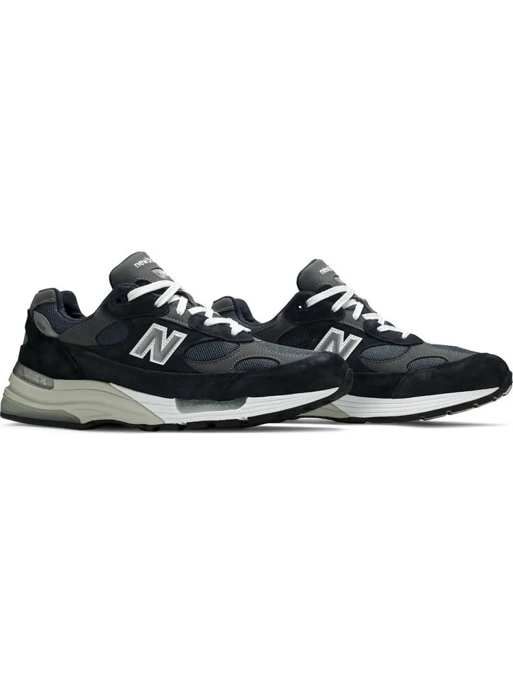 Кроссовки New Balance 992 Made in USA 'Navy Grey' — изображение 8 из 8, синий
