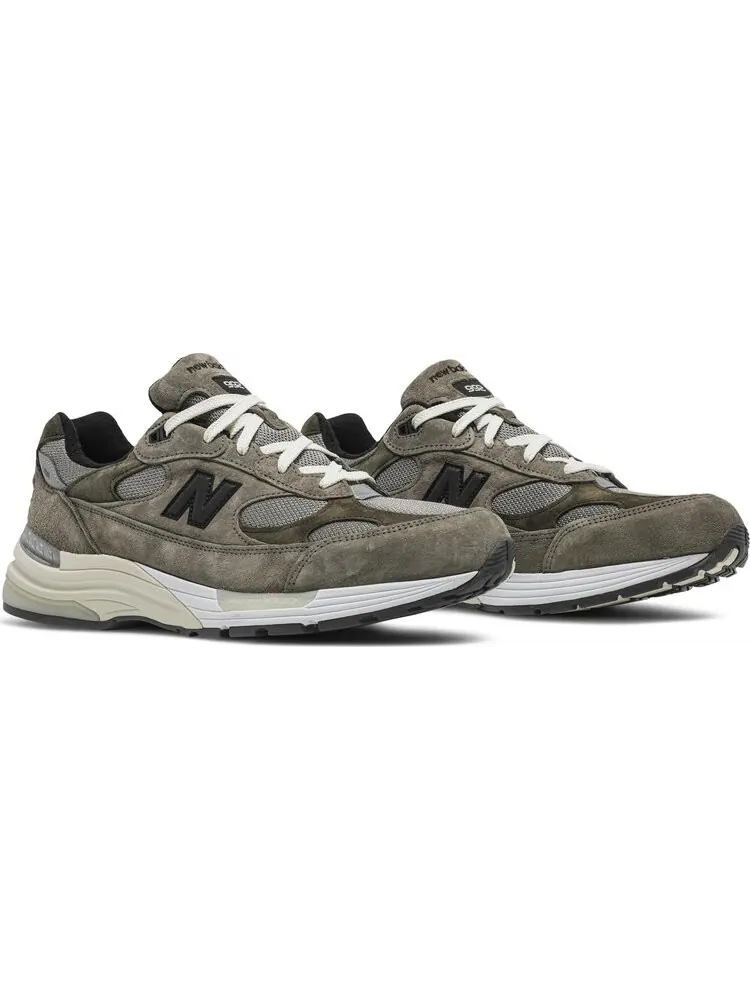 Кроссовки New Balance JJJJound x 992 Made in USA 'Grey' — изображение 8 из 8, серый