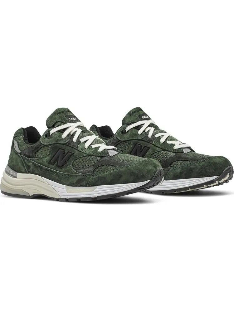 Кроссовки New Balance JJJJound x 992 Made in USA 'Mossy Green' — изображение 8 из 8, зеленый