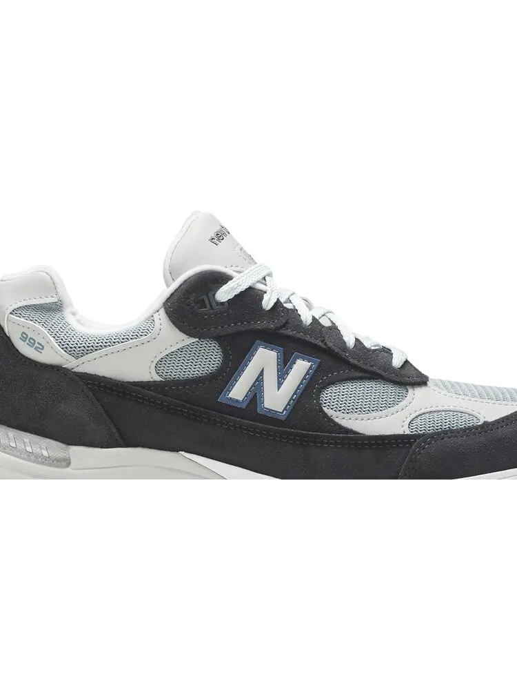 Кроссовки New Balance Kith x 992 Made in USA 'Steel Blue' — изображение 2 из 8, серый
