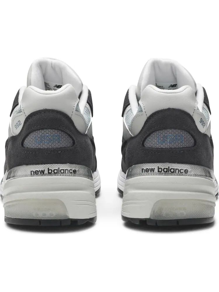 Кроссовки New Balance Kith x 992 Made in USA 'Steel Blue' — изображение 6 из 8, серый
