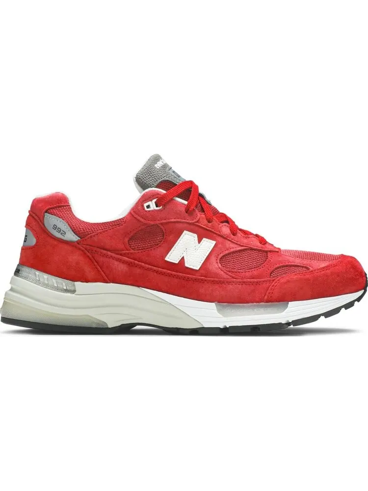 Кроссовки New Balance Kith x 992 Made in USA 'Kithmas Collection - Team Red' — изображение 1 из 8, красный