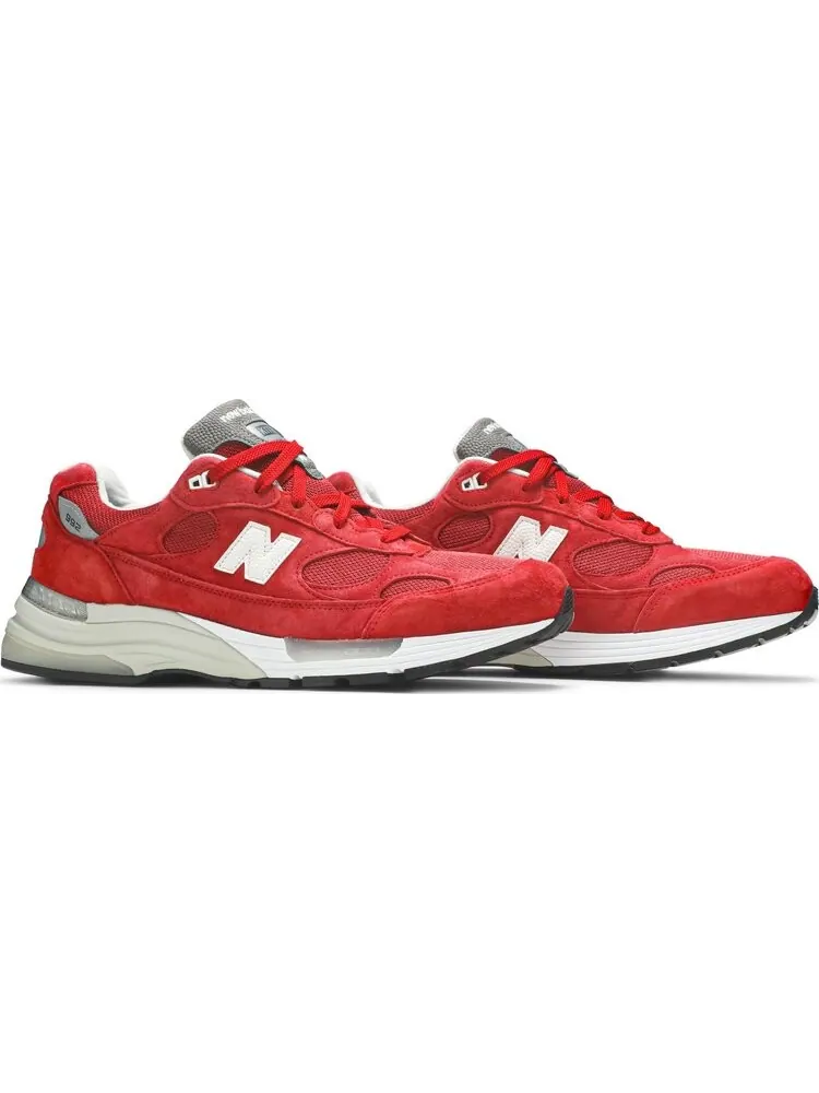 Кроссовки New Balance Kith x 992 Made in USA 'Kithmas Collection - Team Red' — изображение 8 из 8, красный