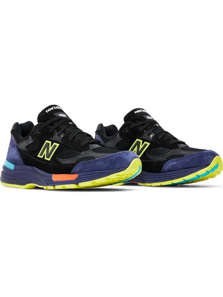 Кроссовки New Balance 992 Made in USA 'Black Purple' — изображение 8 из 8, черный