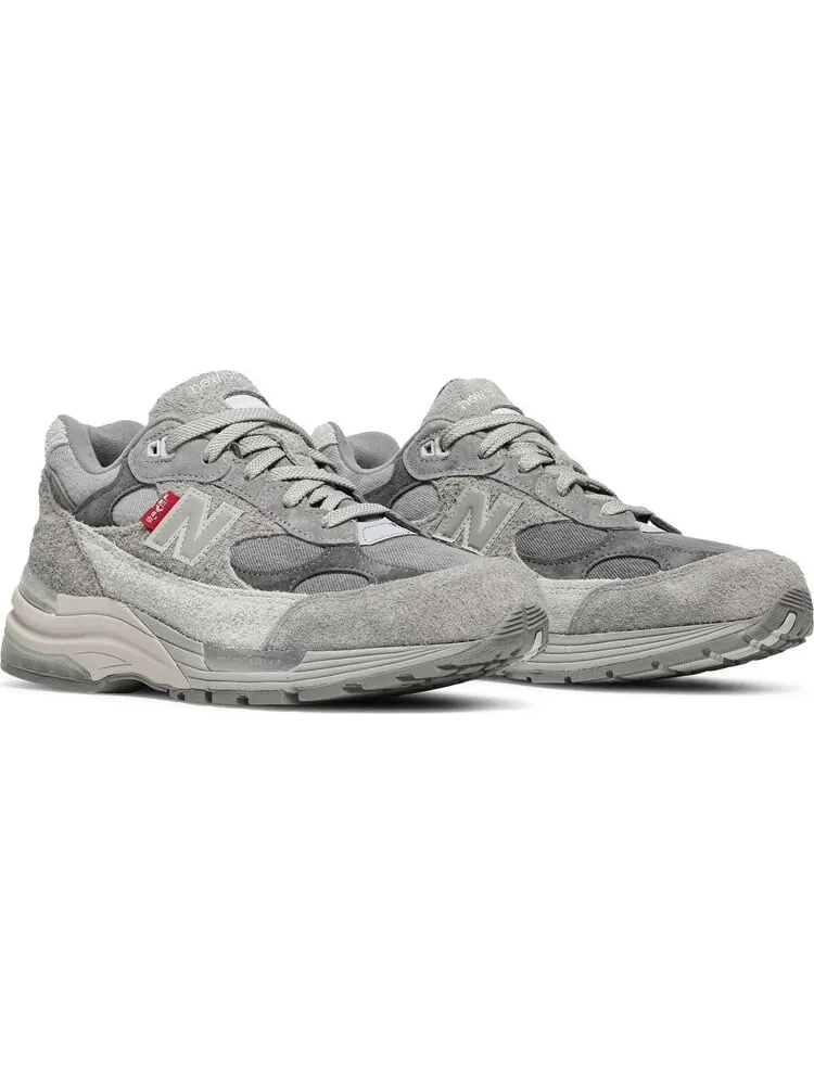 Кроссовки New Balance Levi’s x 992 Made in USA 'Grey Denim' — изображение 8 из 10, серый