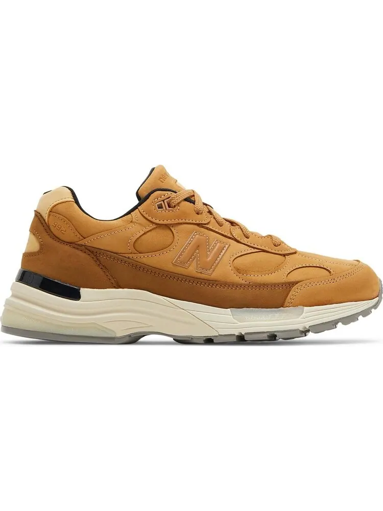 Кроссовки New Balance 992 Made in USA 'Wheat' — изображение 1 из 8, коричневый