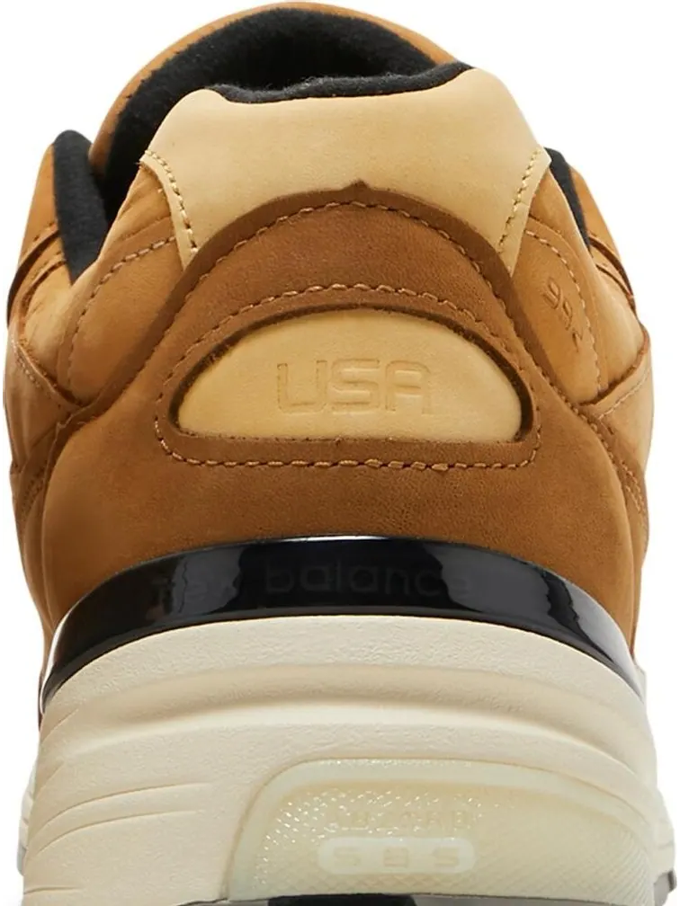 Кроссовки New Balance 992 Made in USA 'Wheat' — изображение 7 из 8, коричневый