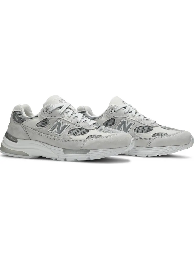 Кроссовки New Balance 992 Made in USA 'White Silver' — изображение 8 из 8, серый