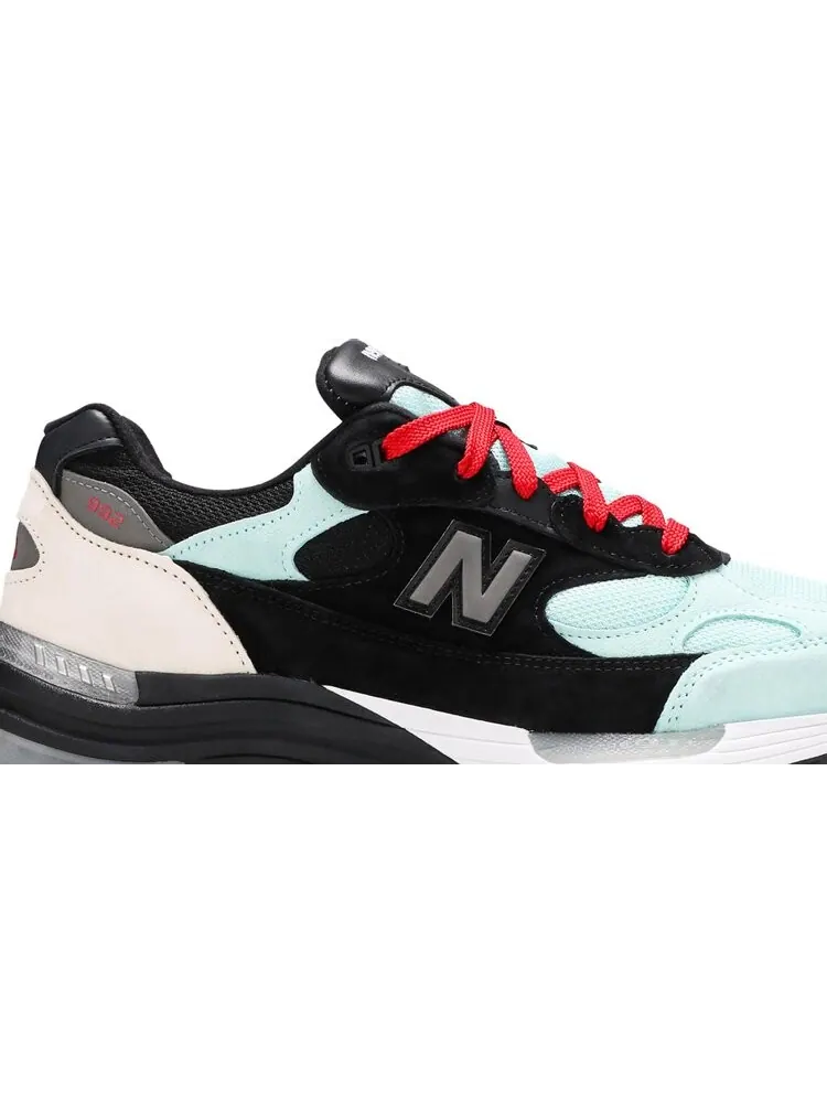 Кроссовки New Balance Amoeba Music x Nice Kicks x 992 Made in USA 'Peace Through Music - Black' — изображение 2 из 8