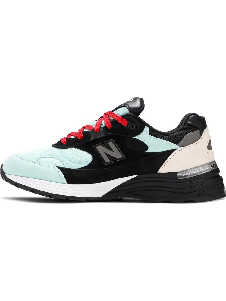 Кроссовки New Balance Amoeba Music x Nice Kicks x 992 Made in USA 'Peace Through Music - Black' — изображение 3 из 8