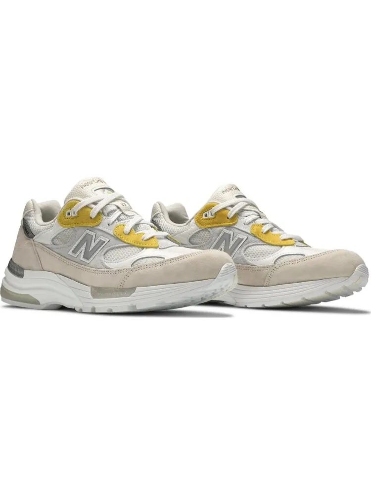 Кроссовки New Balance Paperboy Paris x 992 Made in USA 'Fried Egg' — изображение 8 из 8, бежевый