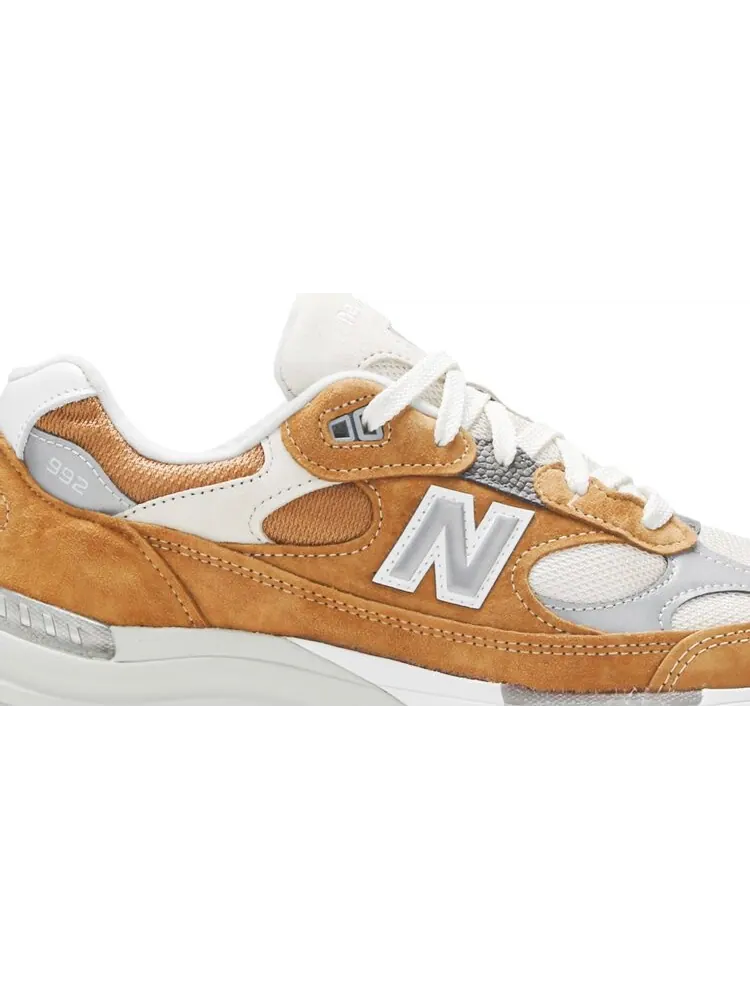 Кроссовки New Balance Packer Shoes x 992 Made in USA 'Workwear Brown' — изображение 2 из 8, коричневый