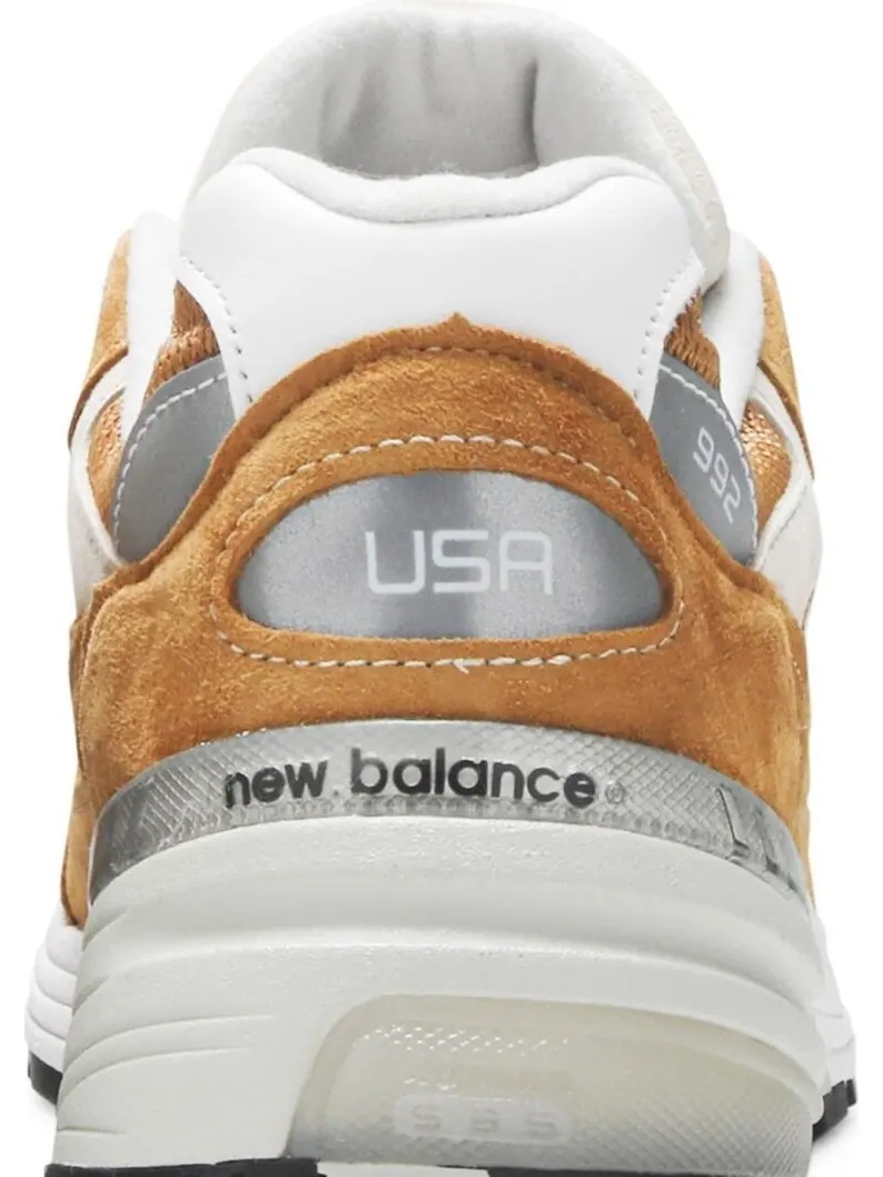 Кроссовки New Balance Packer Shoes x 992 Made in USA 'Workwear Brown' — изображение 7 из 8, коричневый