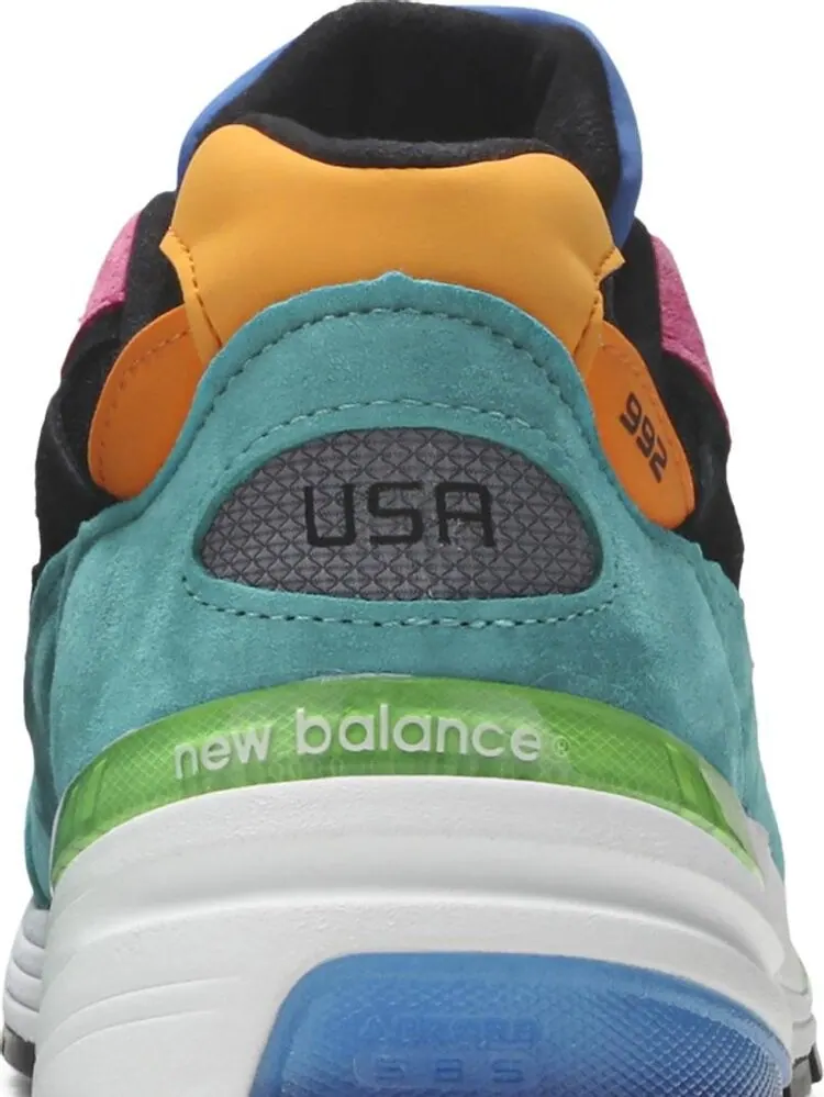 Кроссовки New Balance 992 Made in USA 'Multicolor' — изображение 7 из 8, мульти