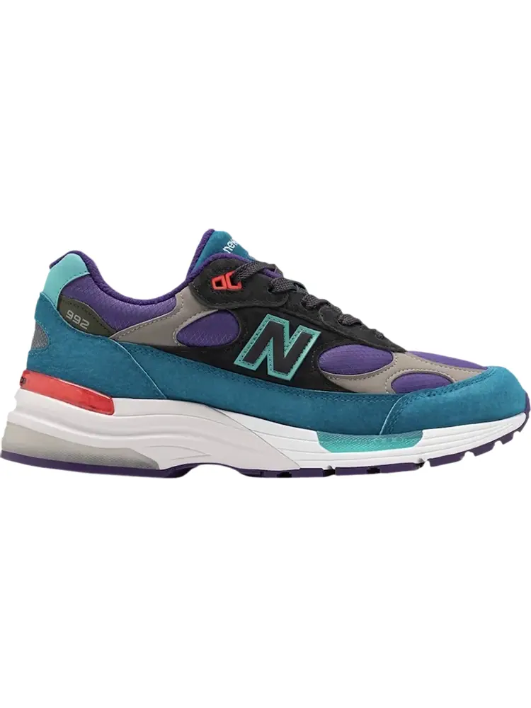 Кроссовки New Balance 992 Made in USA 'Purple Teal' — изображение 1 из 1, мульти