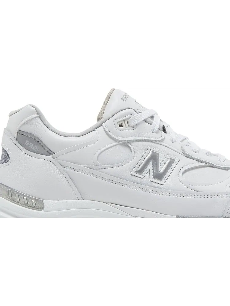 Кроссовки New Balance 992 Made in USA 'White' — изображение 2 из 9, белый