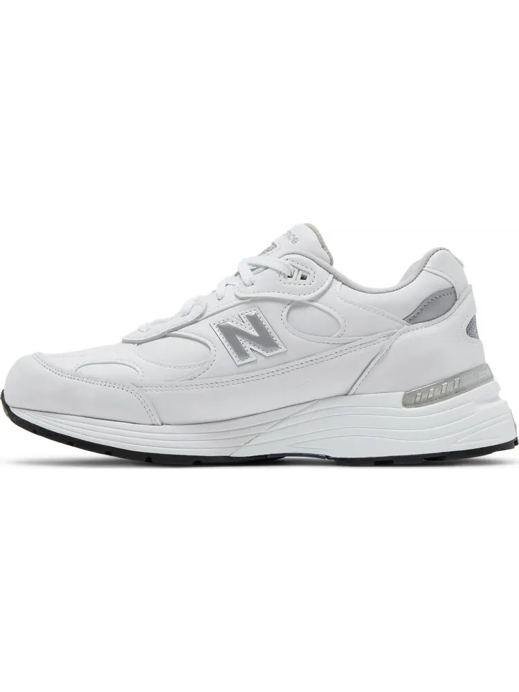 Кроссовки New Balance 992 Made in USA 'White' — изображение 3 из 9, белый