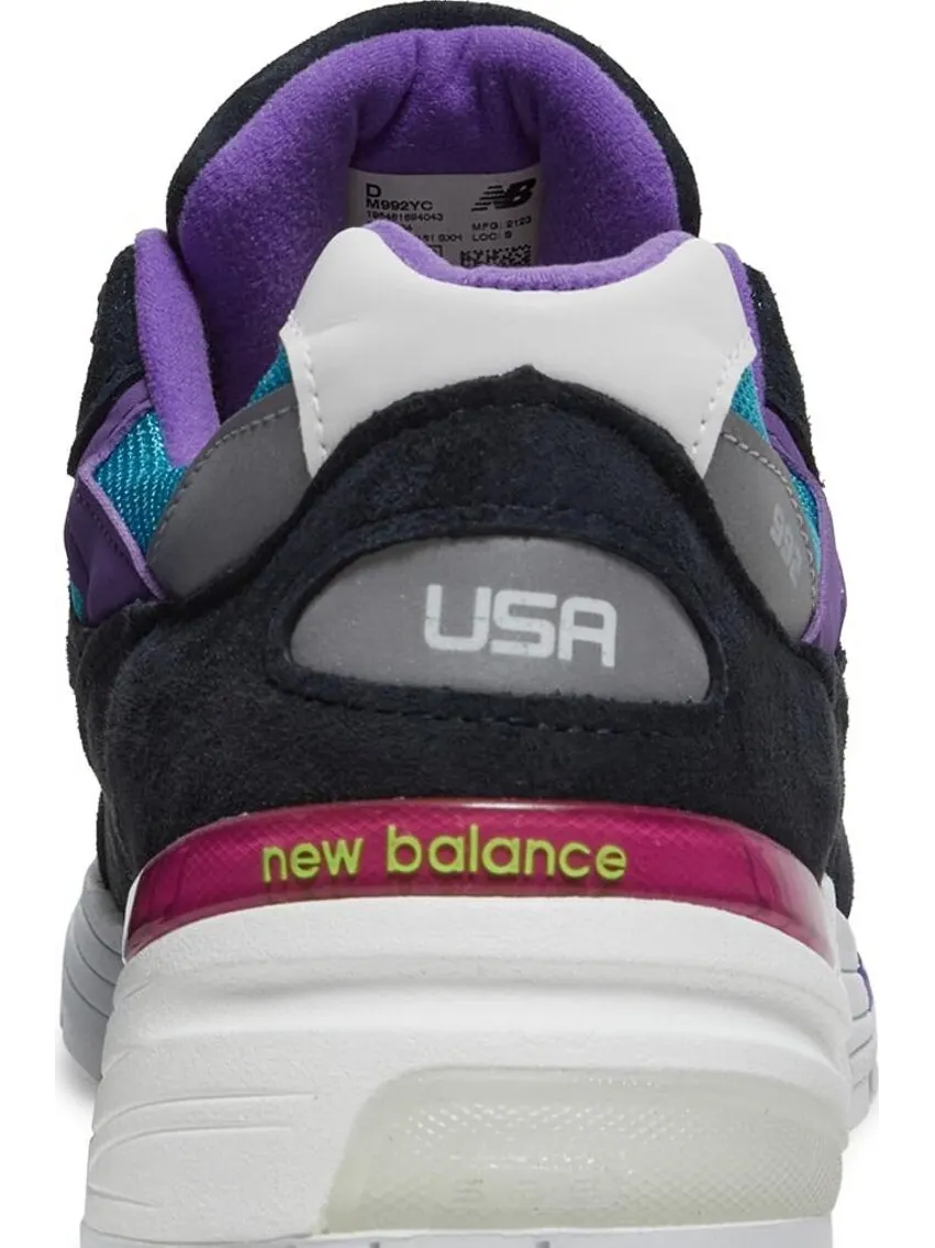 Кроссовки New Balance YCMC x 992 Made in USA 'Rewind' — изображение 7 из 8, черный