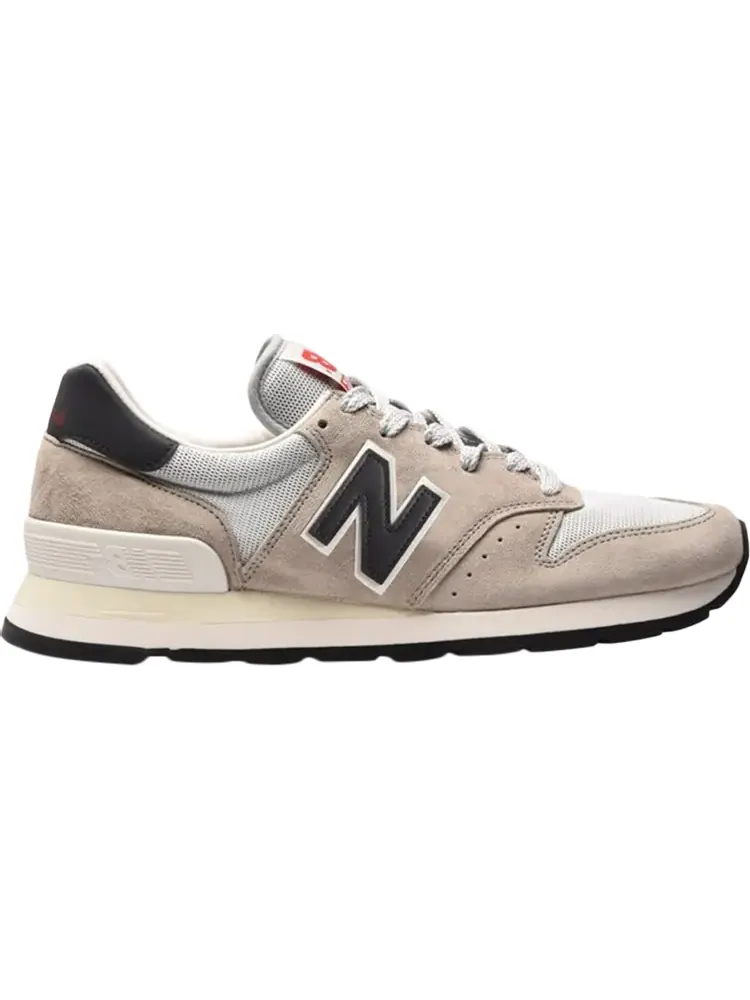 Кроссовки New Balance 995 Made in USA 'Off White Navy' — изображение 1 из 1, коричневый