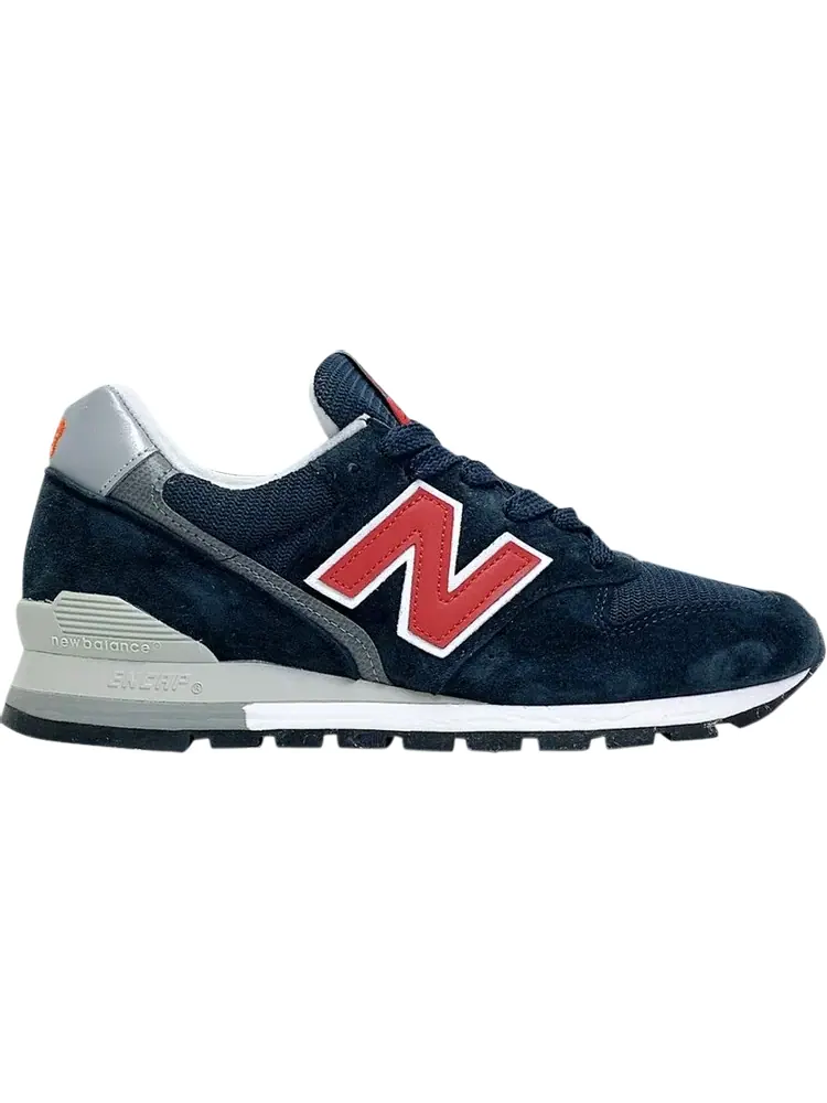 Кроссовки New Balance 996 Made in USA 'Navy Red' — изображение 1 из 1, синий