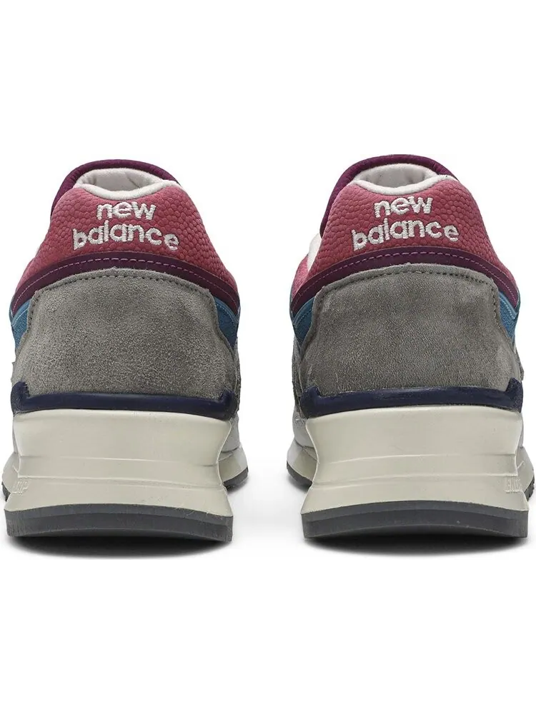 Лимитированные кроссовки New Balance Aimé Leon Dore x 997 'Mulberry Purple' — изображение 6 из 8, серый