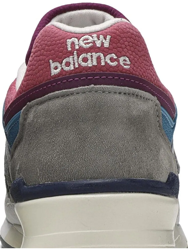 Лимитированные кроссовки New Balance Aimé Leon Dore x 997 'Mulberry Purple' — изображение 7 из 8, серый