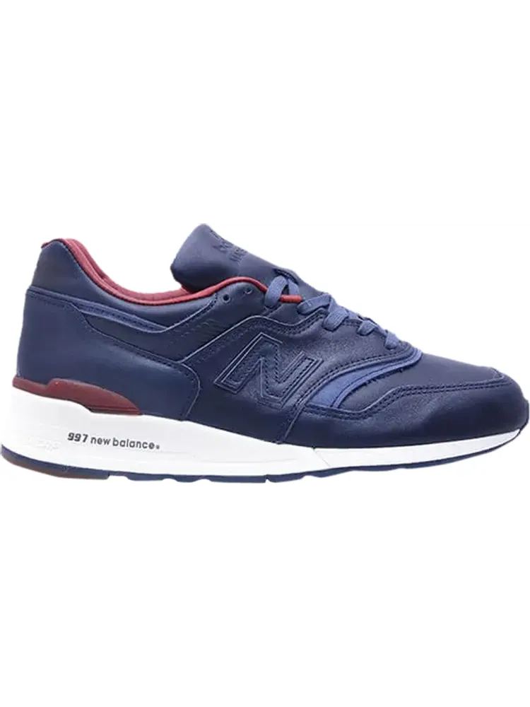Кроссовки New Balance Horween Leather Co. x 997 Made in USA 'Explorer' — изображение 1 из 1, синий